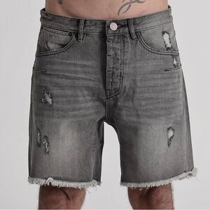 One Teaspoon LE Femme Mr Blacks Low Slung Denim Shorts - NWT